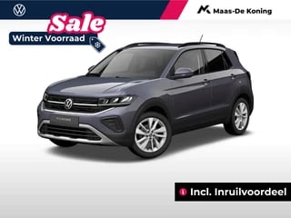 Volkswagen T-Cross Life Edition 1.0 TSI 95 pk 5 versn. Hand · Achteruitrijcamera · Privatelease vanaf €,-359 per maand · Incl. inruilvoordeel ·