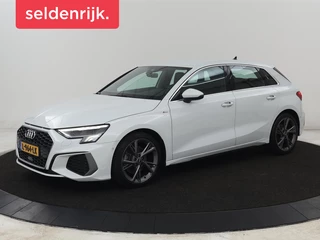 Audi A3 30 TFSI S edition | Stoelverwarming |  Park Assist | Sportstoelen | Carplay | Half leder | Virtual Cockpit | Full LED | Navigatie | Climate control | Cruise control