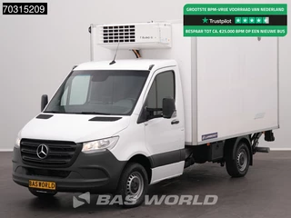 Hoofdafbeelding Mercedes-Benz Sprinter Mercedes Sprinter 316 CDI Automaat Laadklep Lamberet Koelwagen Zijdeur Thermo King V-500 MAX 160PK Navi Airco Camera MBUX CarPlay Stoelverwarming Euro6 Bakwagen Koel Koeler Kühl Kühler Kühlwagen Kühlkoffer Airco