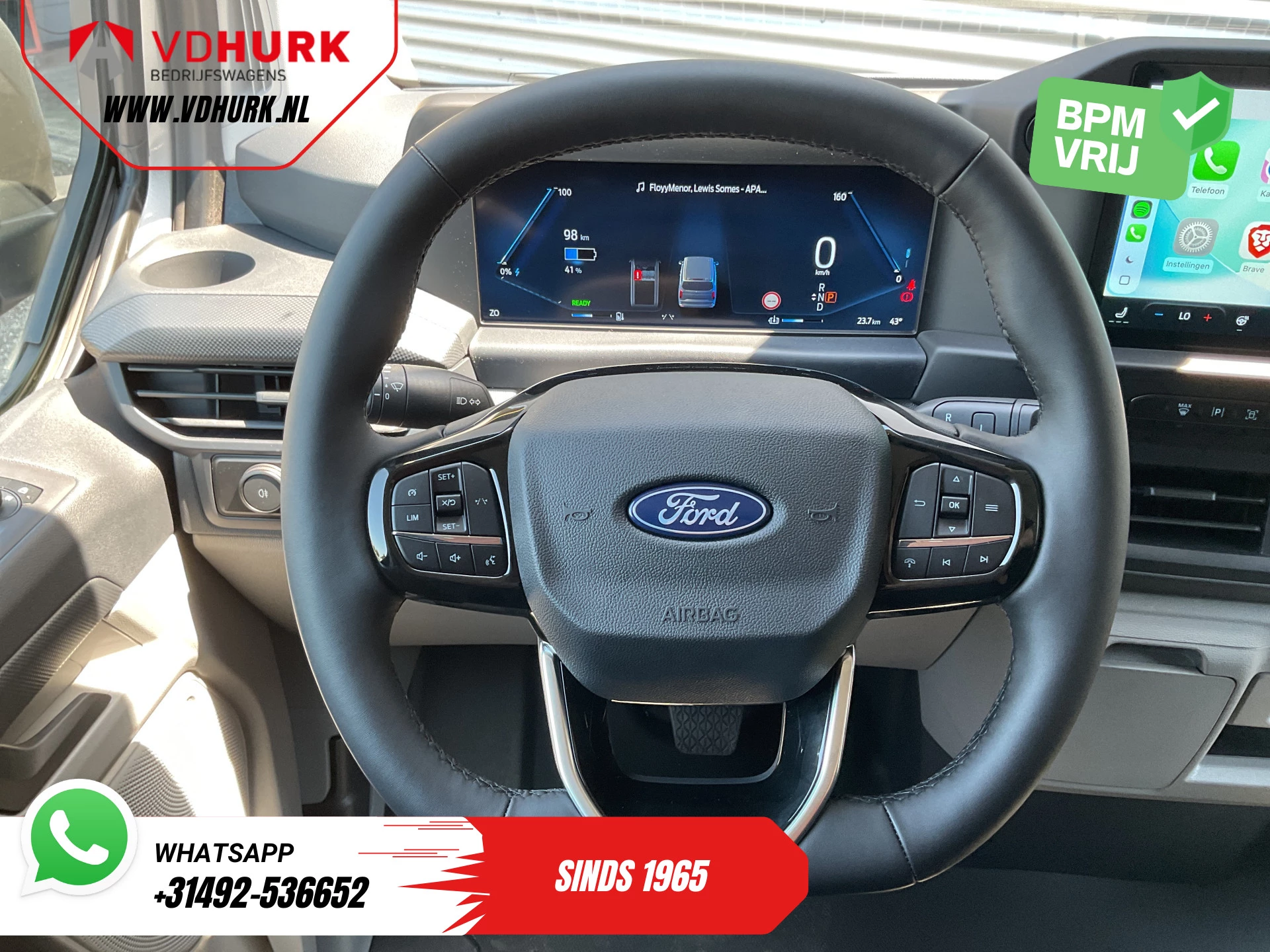 Hoofdafbeelding Ford E-Transit Custom