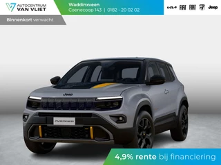 Jeep Avenger 1.2T 4xe The North Face | Schuif/Kanteldak | Clima | Apple Carplay | Adapt. Cruise | Elektr. A-Klep | Keyless | Navi | Stoel&Stuurverwarming