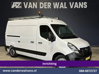 Opel Movano 2.3 Turbo 150pk L2H2 Inrichting Euro6 Airco | Imperiaal | 2500kg Trekhaak | LED | Camera Cruisecontrol, Parkeersensoren
