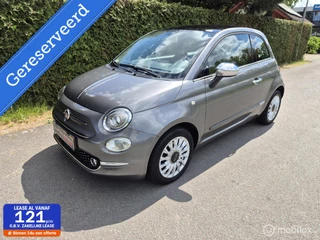 Fiat 500 1.2 Lounge Panoramadak Navi Groot beeldscherm Virtual Cockpit Pdc