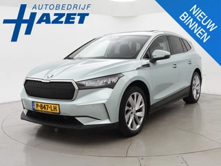 Hoofdafbeelding Škoda Enyaq iV Skoda Enyaq iV 80 + LEDER | PANORAMA | 360 CAMERA | APPLE CARPLAY | STOELVERWARMING | ADAPTIVE CRUISE