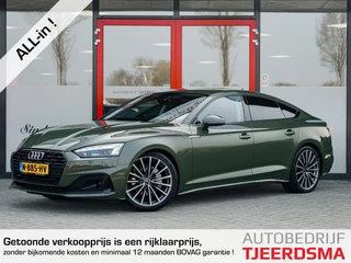 Audi A5 Sportback 40 TFSI S edition | Stoelverwarming | Camera | Adaptieve Cruise Control | Massage Stoelen | Dode Hoek Detectie | Navigatie | Privacy Glas | LED Koplampen | Virtual Cockpit | Elektrische Kofferklep | All Season Banden | 19'' Lichtmetalen Velgen |