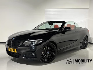 BMW 2-serie Cabrio 220i M Sport 184pk AUT LCI|Facelift|H&K|18''|Leder|Camera|Navi|Shodowline|