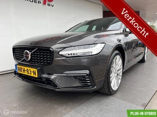 Hoofdafbeelding Volvo V90 Volvo V90 2.0 T6 AWD R-DESIGN PHEV | GOOGLE NAV | PANO | VOL