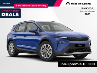 Škoda Elroq Selection Elektromotor 125 kW / 170 PK SUV | PRIVATELEASE 384,- PER MAAND!! | 1500,- INRUILPREMIE!!| 2025 rijden!