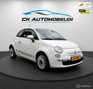 Fiat 500 1.2 Sport Burberry uitvoering half leer