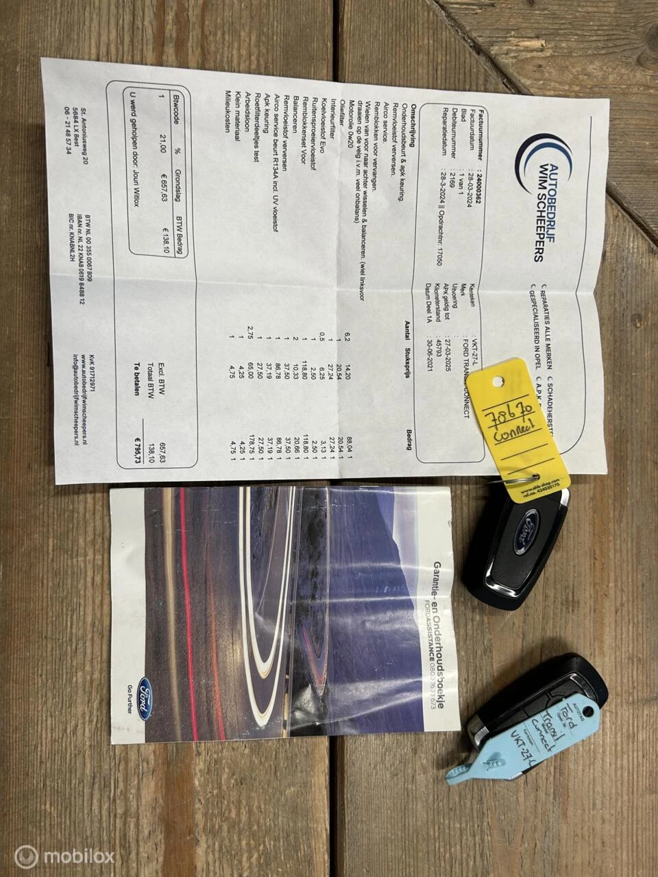 Hoofdafbeelding Ford Transit Connect