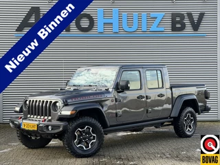Hoofdafbeelding Jeep Gladiator Jeep Gladiator JEEP RUBICON 3.6L V6 5 Zitplaatsen Trekhaak Tonneau cover Carplay Leder LED BTW