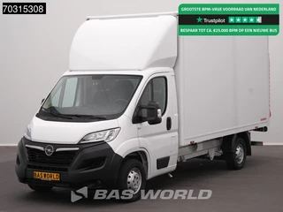 Opel Movano 140PK Laadklep Bakwagen Airco Cruise Camera D'Hollandia Euro6 Meubelbak Koffer Airco Cruise control