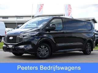 Ford Transit Custom 300 2.0 TDCI L2H1 Black Edition Full Options! Adaptieve Cruise, Virtual, Camera, LED, Carplay, 170pk, Trekhaak, Stuurverwarming, Automaat, Stoelverwarming, Uniek!