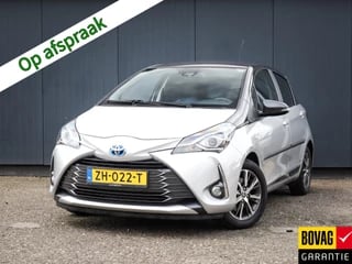 Hoofdafbeelding Toyota Yaris Toyota Yaris 1.5 Hybrid Y20, (74PK) 1e-Eig, Toyota-Dealer-Onderh, 12-Mnd-Bovag, NL-Auto, Navigatie, Achteruitrijcamera, Keyless-Entry, Cruise-Control, Privacy-Glas