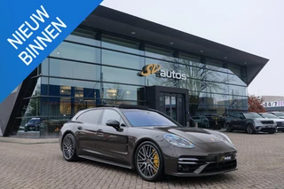Porsche Panamera Sport Turismo 4.0 V8 Turbo S 700pk E-Hybrid Panoramadak Keramisch Luchtvering 4-wielsturing NLauto 1e eigenaar!