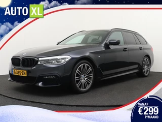 BMW 5 Serie Touring 520i M-Sport Camera Memory Leder-Sportstoelen 18'LMV