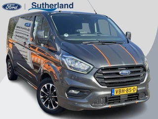 Hoofdafbeelding Ford Transit Custom Ford Transit Custom 310 2.0 TDCI L2H1 Sport | SCI | 170pk DC | Lederen Bekleding | Achteruitrijcamera | Trekhaak | Navigatie | Stoelverwarming | Onderhoudshistorie Aanwezig