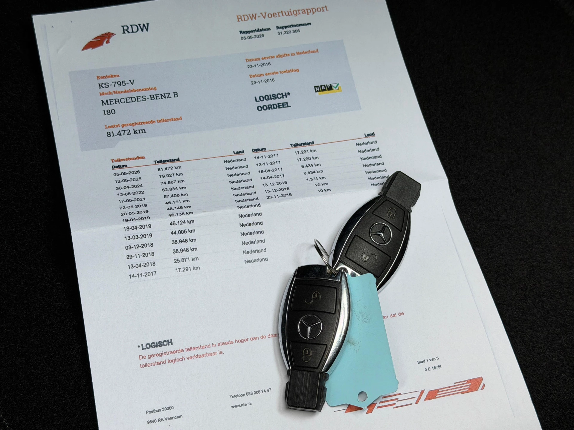 Hoofdafbeelding Mercedes-Benz B-Klasse