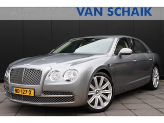 Bentley Flying Spur 6.0 W12 | LEDER | SCHUIFDAK | KERAMISCH | NAIM SOUNDSYSTEM | ENTERTAINMENT ACHTERIN | STOELVERKOELING/VERWARMING | MASSAGE | CAMERA | AIRCO | CRUISE | NAVI |