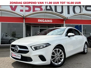 Mercedes-Benz A-Klasse A 200 AUT. PREMIUM 163PK LED HALF-LEER NAVIGATIE AIRCO LMV PDC
