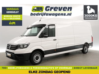 Volkswagen Crafter 35 2.0 TDI 140PK L4H3 | 3000kg Trekgew. | Trekh. | Airco | Cruise | 3-Zits | Camera | Carplay | Navi