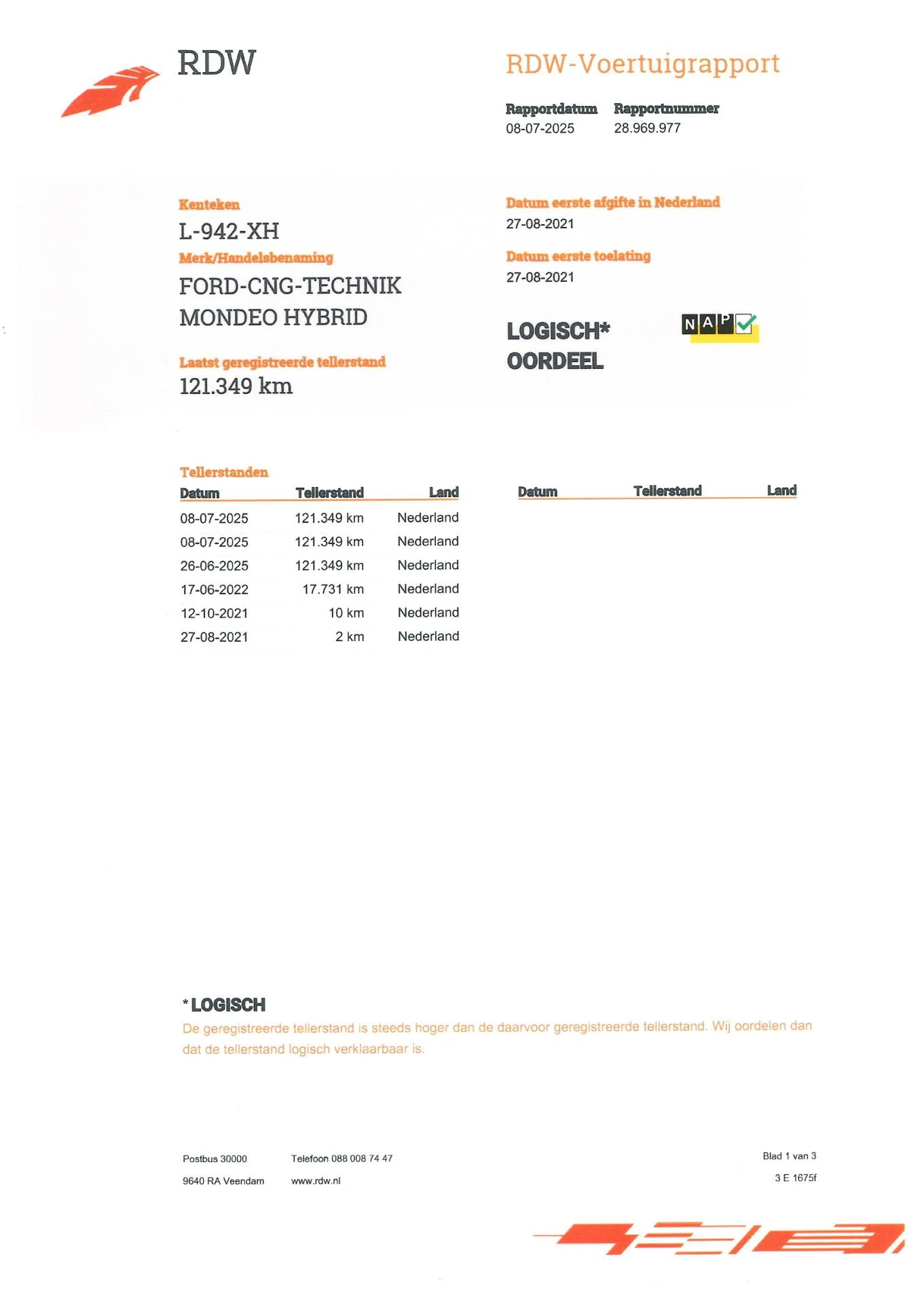Hoofdafbeelding Ford Mondeo