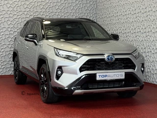Toyota RAV4 2.5 Hybrid STYLE BI-TONE LED LEER 360 CAMERA ELEK.KLEP NAVI 360.CAMERA JBL ZWARTE HEMEL ADAP.CRUISE ELEK.STOEL/STUUR STOELVERW. ✅2025✅