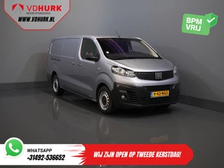 Fiat Scudo 2.0 MJ 145 pk L3 BPM VRIJ! Adapt.Cruise/ Climate/ Keyless/ Carplay/ Camera/ PDC