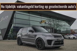 Land Rover Range Rover Sport P575 SVR 575pk Panoramadak *BTW* Carbon pakket Head-up Softclose 24" LMV Vossen