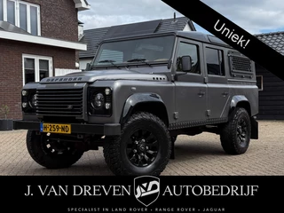 Land Rover Defender 2.4 TD 110 SW Fire - Stoelverw. Apple Carplay, Trekhaak, Leder, Achteruitrijcam, Airco!