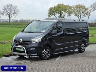 Renault Trafic 1.6 dCi T29 L2H1 DC NAP Airco Navi Sidebars Lm-Velgen + Bullbar NAP Euro6!