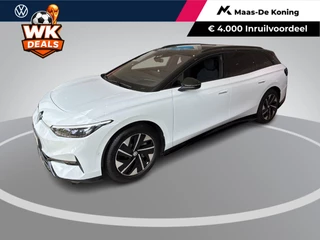 Volkswagen ID.7 Tourer Pro Limited Edition 77 kWh accu 286 PK · Draadloze telefoonlader · 360 camera · verwarmde voorstoelen · Voorraad OUTLET · Prijs is inclusief inruilpremie ·