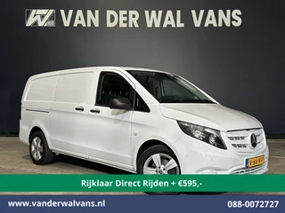 Mercedes-Benz Vito 114 CDI 136pk L2H1 *Rijklaar Direct Rijden* Euro6 Airco | Navigatie | Camera | LM Velgen Cruisecontrol, Bumper in de kleur, Parkeersensoren, Achterklep, Stoelverwarming, Bijrijdersbank, Inrichting
