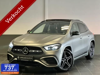 Hoofdafbeelding Mercedes-Benz GLA Mercedes GLA-klasse 180 AMG Line | Full | 360 Camera | Memory | Pano | Designo Matt Grey | Trekhaak |