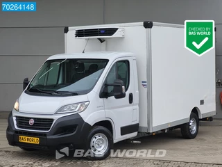 Fiat Ducato 150pk Koelwagen Vries Carrier Xarios 350 380V DAG/NACHT Koeler Kühlwagen Vriezer 17m3 Airco