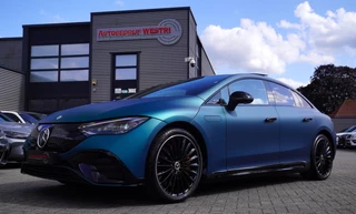 Mercedes-Benz EQE 300 AMG 89 kWh | Panorama | Burmester | Stoelkoeling | Head up | Disctronic | Memory stoelen | Stoelventilatie