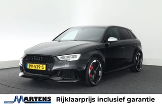 Hoofdafbeelding Audi RS3 Audi RS3 Sportback 2.5 TFSI quattro 400pk NL Auto RS Sportstoelen Leder Stoelverwarming Navigatie
