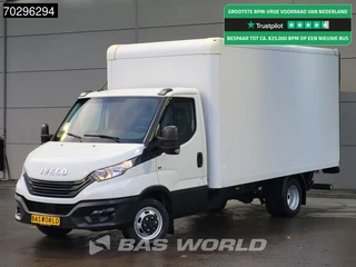 Iveco Daily 35C16 Laadklep Dubbellucht Bakwagen 160PK Airco Euro6 Meubelbak Koffer Airco