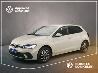 Hoofdafbeelding Volkswagen Polo Volkswagen Polo Life Edition Volkswagen Polo 1.0 TSI Life Edition Adaptive cruise control, Achteruitrijcamera, LED koplampen, Parkeersensor achter, App connect