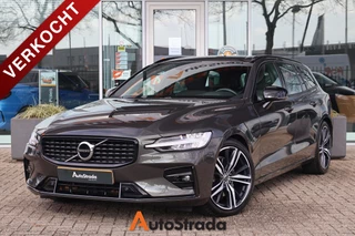 Volvo V60 B3 R-Design 163pk Geartronic | Carplay | Keyless | Camera | Stoelverwarming | LED | Navi | Memory