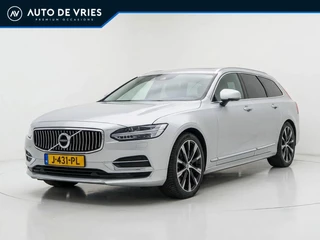 Volvo V90 2.0 B4 190pk Automaat Inscription | Panoramadak | Zwart leder |  Massage | Pilot Assist | Trekhaak
