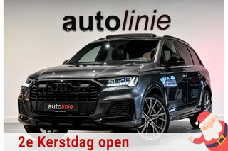 Audi Q7 55 TFSI e quattro S-Line. BTW, Pano, Laser, HUD, 360 3D, ACC, Sfeer, Dodeh, Memory, 22", CarPlay, Stuurvw!