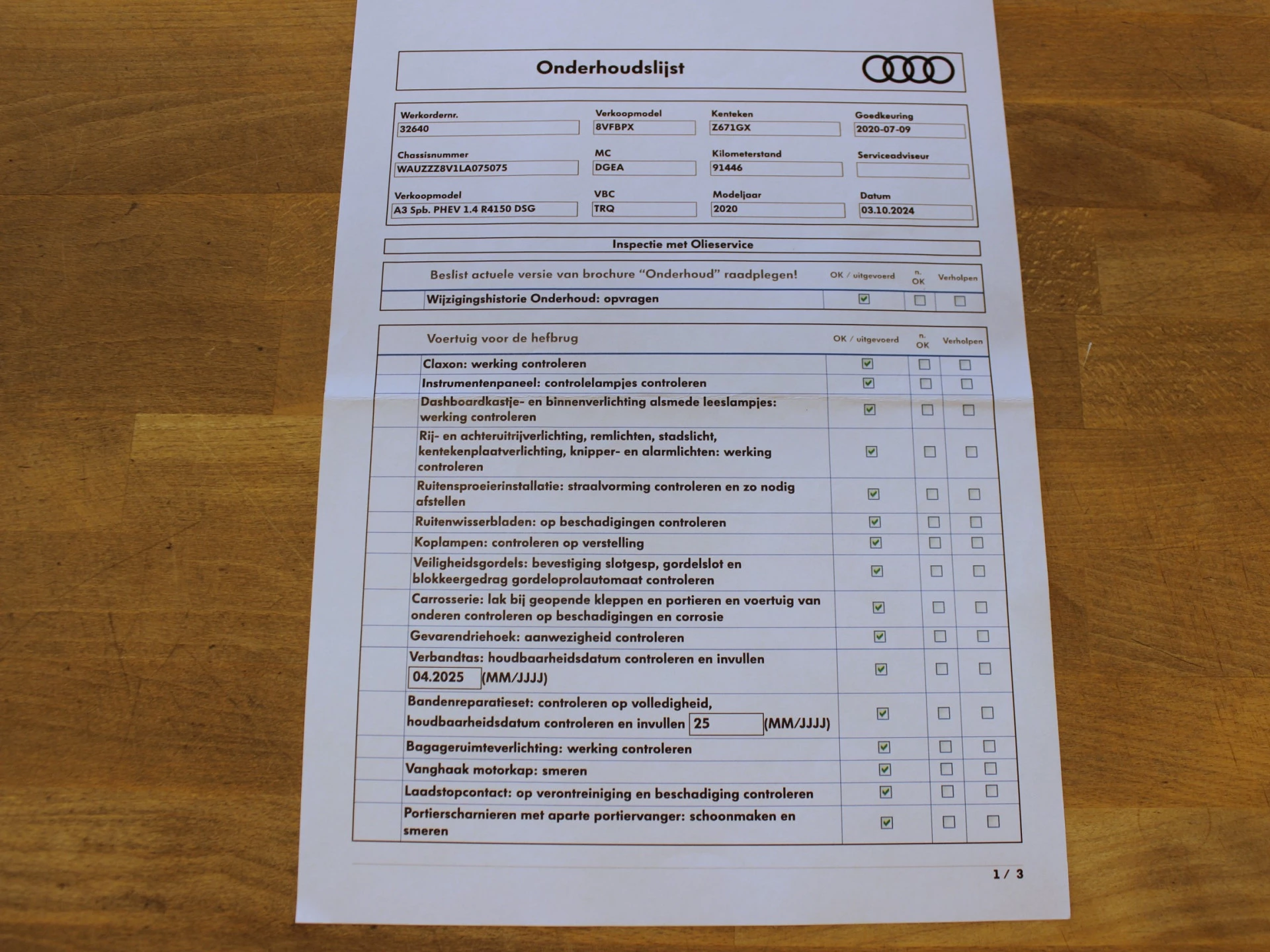 Hoofdafbeelding Audi A3