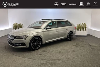 Skoda Superb Combi 1.4 TSI 218pk DSG iV Sportline Business | Panoramadak, 360 Graden Camera, Trekhaak Zwenkbaar |