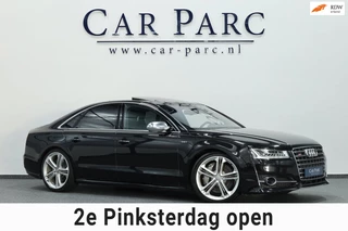 Audi S8 4.0 TFSI quattro KERAMISCH/NACHTZICHT/LUCHTV/SOFTCLOSE/DAK/LEER+S.VERKOELING+MASSAGE/21"LMV/360/ACC/ECC/12 MND GARANTIE!