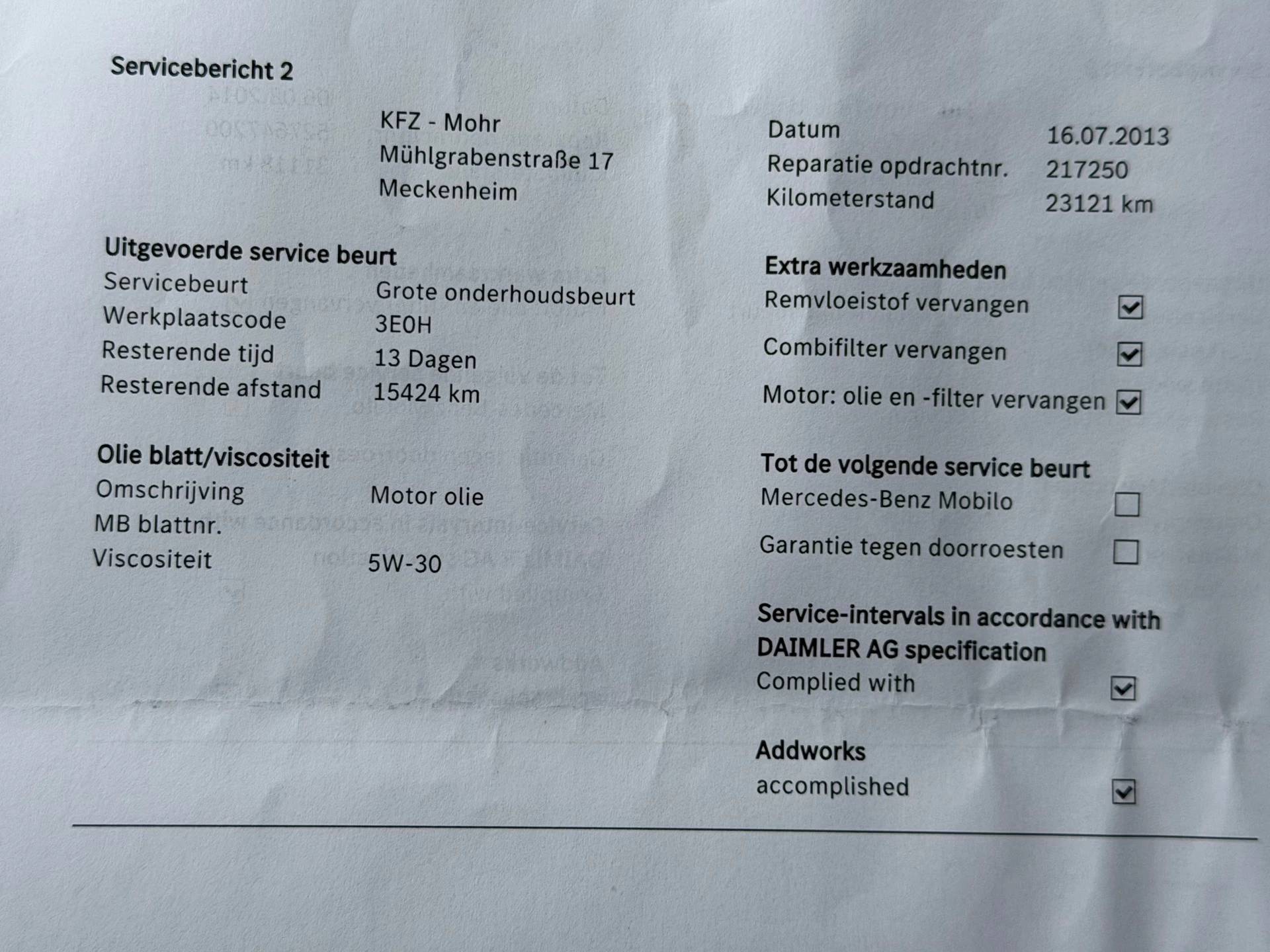 Hoofdafbeelding Mercedes-Benz B-Klasse