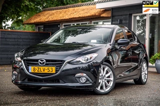 Mazda 3 2.0 GT-M 1e Eigenaar I NL Auto I NAP I Leder I Trekhaak I Bose I HeadUp I Climate I Cruise I Parkeersensoren voor & achter