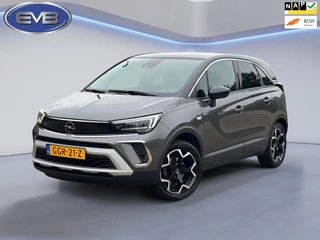Hoofdafbeelding Opel Crossland Opel CROSSLAND 1.2 Turbo 110 pk Elegance, trekhaak, achteruitrijcamera, parkeersensoren, 16 inch, 1/2 lederen sportinterieur