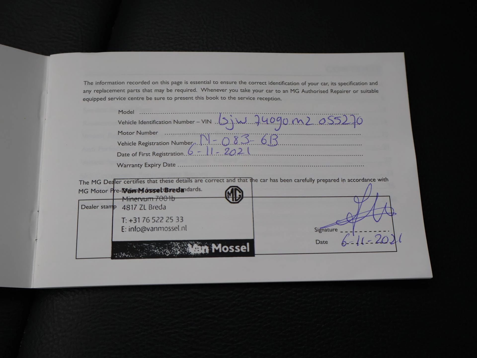 Hoofdafbeelding MG ZS EV