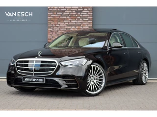 Mercedes-Benz S-Klasse 580 e 4MATIC AMG Line Aut9 | Drive Pilot | Airmatic | Achterasbesturing | Chauffeurspakket | Entertainmentsysteem Achter | MBUX Tablet | Zonweringspakket | Burmester | HUD | Verwarmd Stuurwiel | Massage | Koelbox | 3D-Di